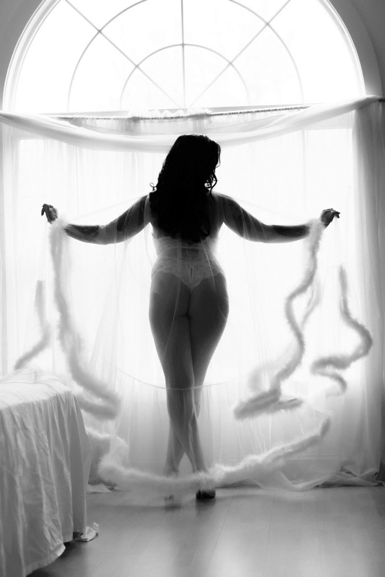 Supermodel Boudoir Session